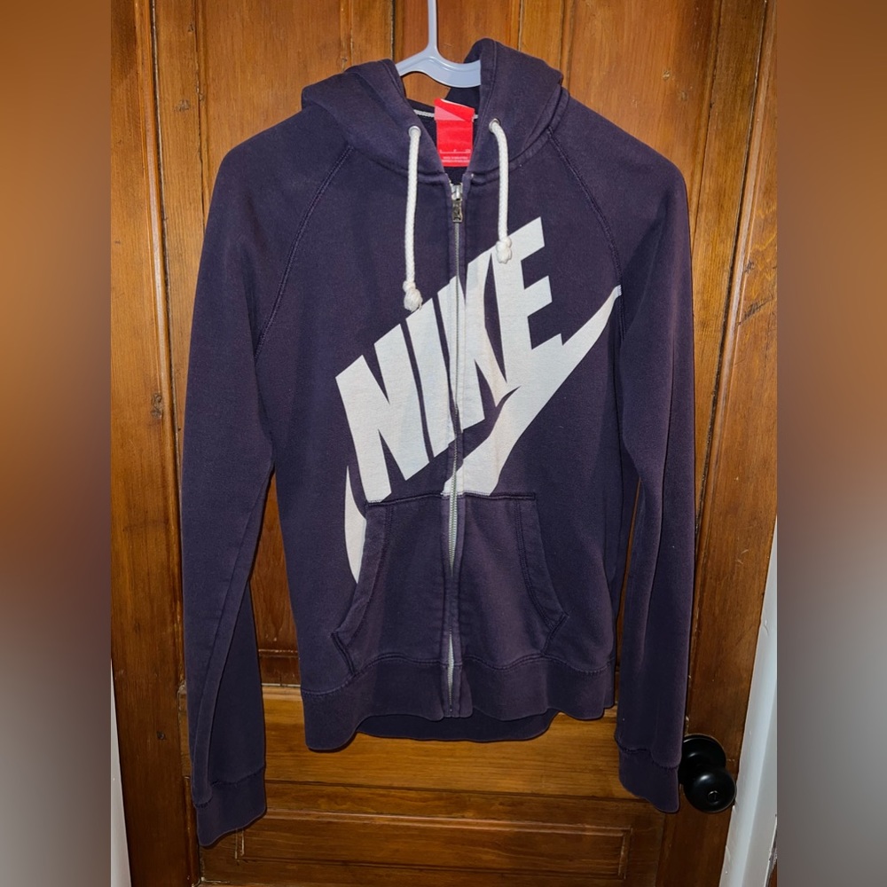 Nike size S purple full zip hoodie